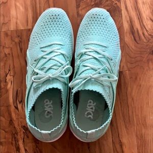 ASIC sneakers, teal size 9